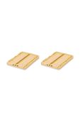 Коробка для зберігання Liewood 2-pack колір жовтий Коробка для зберігання Liewood 2-pack колір жовтий