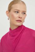 Блузка Gestuz жіноча колір рожевий однотонна (3687246)