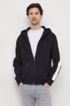 Кофта Polo Ralph Lauren чоловіча колір чорний з капюшоном з аплікацією (3691518) Кофта Polo Ralph Lauren чоловіча колір чорний з капюшоном з аплікацією (3691518)