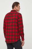 Бавовняна сорочка Polo Ralph Lauren чоловіча колір червоний regular комір button-down (3691670) Бавовняна сорочка Polo Ralph Lauren чоловіча колір червоний regular комір button-down (3691670)