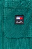 Вельветова сорочка Tommy Jeans колір зелений relaxed класичний комір (3693651) Вельветова сорочка Tommy Jeans колір зелений relaxed класичний комір (3693651)
