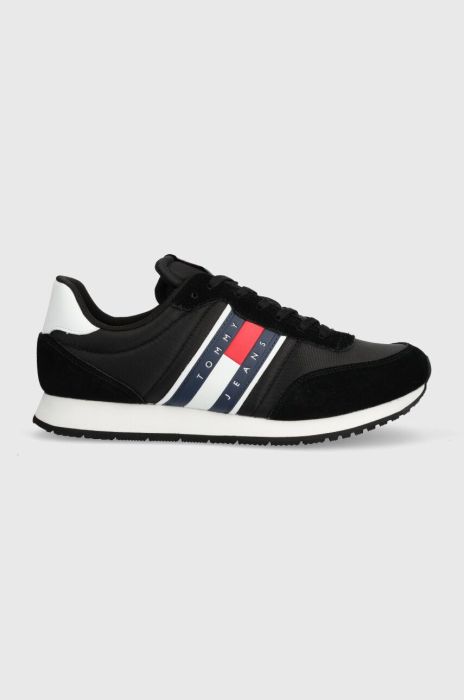 Кросівки Tommy Jeans TJM RUNNER CASUAL ESS колір чорний EM0EM01351