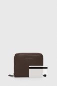 Шкіряний гаманець Marc O'Polo жіночий колір коричневий (3684724)
