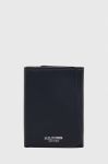 Шкіряний гаманець Tommy Hilfiger чоловічий колір синій (3691856)
