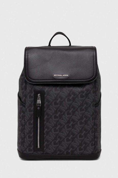 Рюкзак Michael Kors чоловічий колір чорний великий візерунок (3635592)