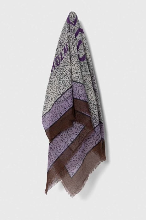 Вовняна шаль Marc O'Polo візерунок колір барвистий