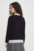 Светр Bruuns Bazaar жіночий колір чорний легкий Светр Bruuns Bazaar жіночий колір чорний легкий