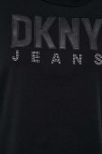 Светр Dkny жіночий колір чорний легкий гольф (3691967)