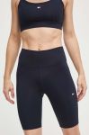 Шорти Tommy Hilfiger жіночі колір синій однотонні середня посадка (3689453) Шорти Tommy Hilfiger жіночі колір синій однотонні середня посадка (3689453)