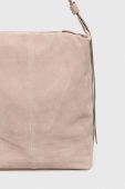 Замшева сумочка Marc O'Polo колір бежевий (3689472)