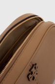 Шкіряна сумочка Tory Burch колір бежевий (3689500)