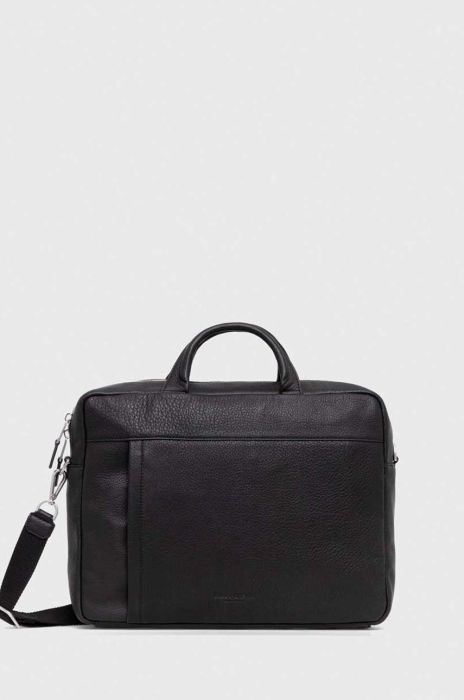 Шкіряна сумка Marc O'Polo колір чорний (3674551) Шкіряна сумка Marc O'Polo колір чорний (3674551)