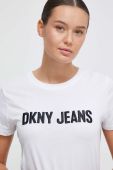 Футболка Dkny жіночий колір білий (3648713)