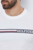 Бавовняна футболка Tommy Hilfiger чоловічий колір білий з принтом (3685065)