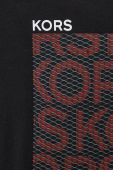 Бавовняна футболка Michael Kors чоловічий колір чорний з принтом (3676973)