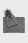 Шапка і снуд Answear Lab колір сірий (2655217)