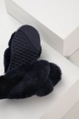 Вовняні тапочки Answear Lab колір синій