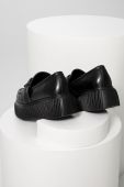 Шкіряні мокасини Answear Lab жіночі колір чорний на платформі (2622912)
