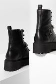 Шкіряні черевики Answear Lab жіночі колір чорний на платформі (2614856)
