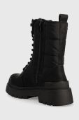 Черевики Answear Lab жіночі колір чорний на плоскому ходу утеплене (2742412)