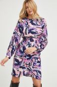 Сукня Answear Lab колір фіолетовий mini пряма (2734053)