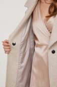 Вовняне пальто Answear Lab колір бежевий перехідний (3520904) Вовняне пальто Answear Lab колір бежевий перехідний (3520904)