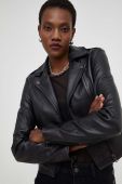Шкіряна куртка Answear Lab X Лімітована колекція NO SHAME жіноча колір чорний перехідна (3535086) Шкіряна куртка Answear Lab X Лімітована колекція NO SHAME жіноча колір чорний перехідна (3535086)