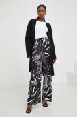 Answear Lab колір чорний візерунок
