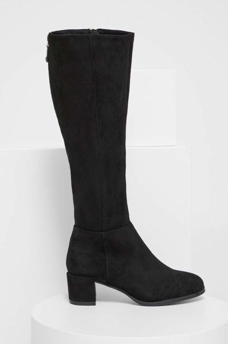 Чоботи Answear Lab жіночі колір чорний каблук блок утеплене (3603586) Чоботи Answear Lab жіночі колір чорний каблук блок утеплене (3603586)