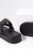 Шкіряні сандалі Answear Lab жіночі колір чорний (2149843)