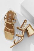 Шкіряні сандалі Answear Lab колір золотий (3054656) Шкіряні сандалі Answear Lab колір золотий (3054656)