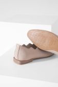 Шкіряні балетки Answear Lab колір бежевий
