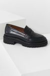 Шкіряні мокасини Answear Lab жіночі колір чорний на платформі (3054692) Шкіряні мокасини Answear Lab жіночі колір чорний на платформі (3054692)