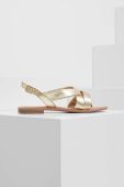 Шкіряні сандалі Answear Lab жіночі колір золотий (3251679)