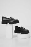 Шкіряні мокасини Answear Lab жіночі колір чорний на платформі (3530136) Шкіряні мокасини Answear Lab жіночі колір чорний на платформі (3530136)