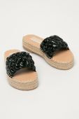 Answear Lab - Шльопанці Tulipano колір чорний