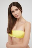 Купальний бюстгальтер Answear Lab колір жовтий злегка ущільнена чашечка (2179170)