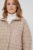 Куртка Answear Lab жіноча колір бежевий oversize Куртка Answear Lab жіноча колір бежевий oversize