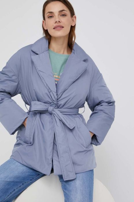 Куртка Answear Lab жіноча перехідна колір блакитний (2099505) Куртка Answear Lab жіноча перехідна колір блакитний (2099505)