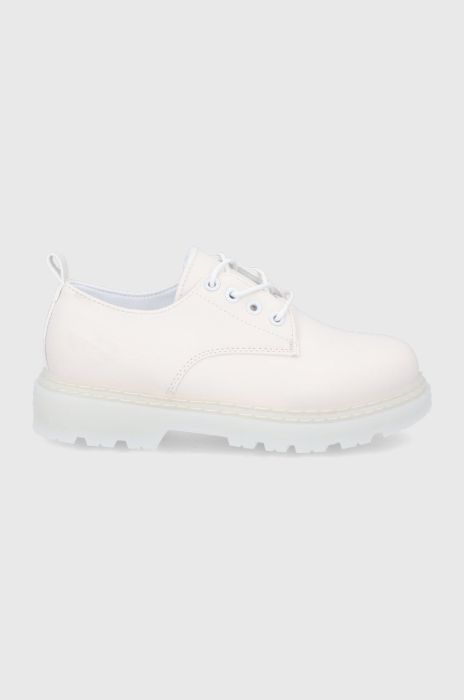 Туфлі Answear Lab жіноче колір бежевий на платформі Туфлі Answear Lab жіноче колір бежевий на платформі