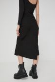 Спідниця Answear Lab колір чорний midi пряма (2204413)