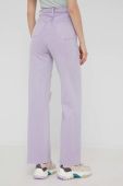 Джинси Answear Lab жіночі висока посадка колір фіолетовий (2278797)