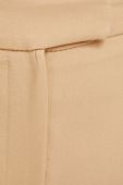Штани Answear Lab жіноче колір бежевий фасон сигарети висока посадка