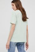 Бавовняна футболка Answear Lab колір бірюзовий (2175404)