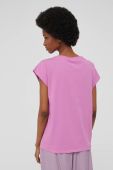 Футболка Answear Lab жіночий колір фіолетовий Футболка Answear Lab жіночий колір фіолетовий