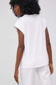 Бавовняна футболка Answear Lab колір білий (2343021)