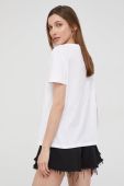 Бавовняна футболка Answear Lab колір білий (2299899)