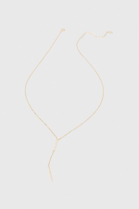 Позолочене кольє Answear Lab колір золотий (2924345) Позолочене кольє Answear Lab колір золотий (2924345)