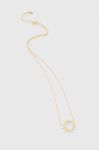 Кольє зі срібла з позолотою Answear Lab колір золотий (3258590)