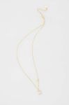 Кольє зі срібла з позолотою Answear Lab колір золотий (3258595)